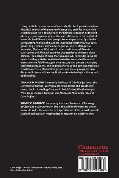 Produktbild: Rethinking Homicide