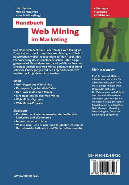 Produktbild: Handbuch Web Mining im Marketing