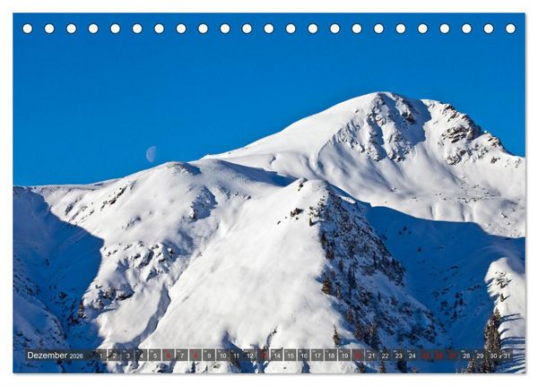 Produktbild: Piesendorf & Niedernsill (Tischkalender 2026 DIN A5 quer), CALVENDO Monatskalender