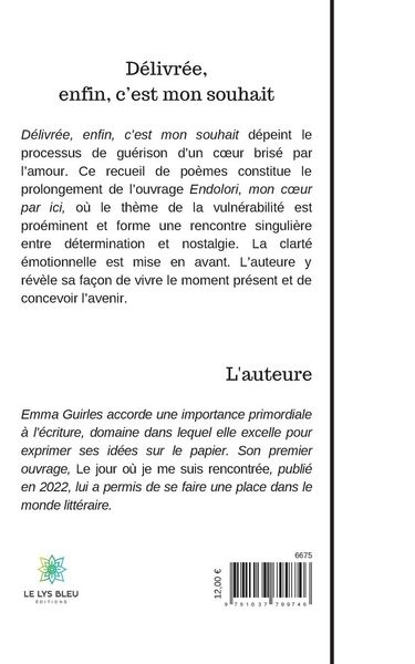 Produktbild: Emma Guirles: D&eacute;livr&eacute;e, enfin, c'est mon souhait