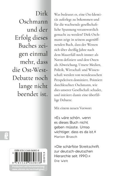 Produktbild: Der Osten: eine westdeutsche Erfindung