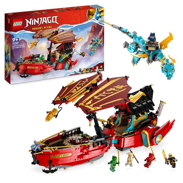 LEGO NINJAGO 71797 Ninja-Flugsegler im Wettlauf mit der Zeit