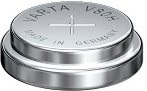 Produktbild: Varta V 80 H Knopfzellen-Akku 80H NiMH 80 mAh 1.2V 1St.