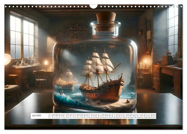 Produktbild: Les voiles et la mer (Calendrier mural 2026 DIN A3 vertical), CALVENDO calendrier mensuel