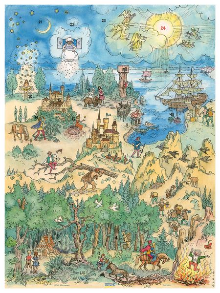Produktbild: Adventskalender &raquo;M&auml;rchenreise&laquo;