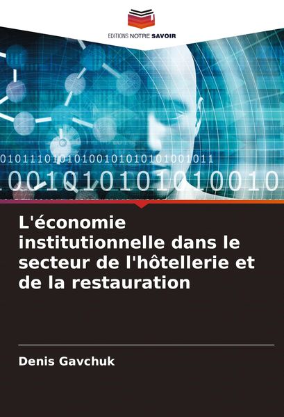 Produktbild: L'&eacute;conomie institutionnelle dans le secteur de l'h&ocirc;tellerie et de la restauration