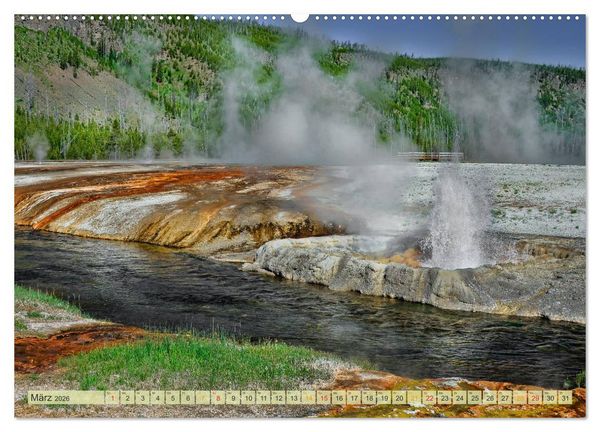 Produktbild: Nationalparks der USA - atemberaubend sch&ouml;n (Wandkalender 2026 DIN A2 quer), CALVENDO Monatskalender