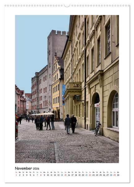Produktbild: Regensburg - Ansichtssache (Wandkalender 2026 DIN A2 hoch), CALVENDO Monatskalender