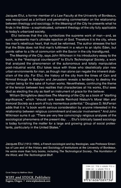 Produktbild: The Meaning of the City