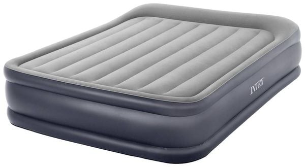 Produktbild: Intex 64136ND DuraBeam PillowRestRaised Luftbett (L x B x H) 203 x 152 x 42cm Grau