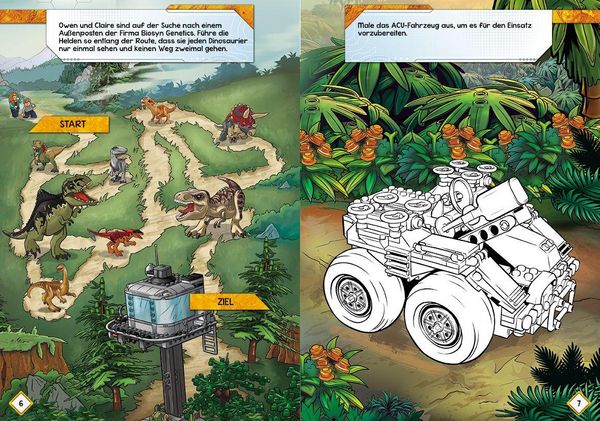 Produktbild: LEGO&reg; Jurassic World&trade; &ndash; Abenteuer im Dinosaurierpark