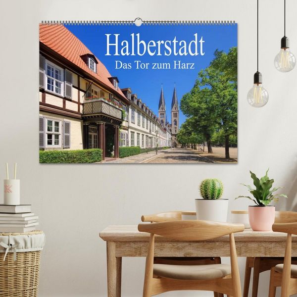 Produktbild: Halberstadt - Das Tor zum Harz (Wandkalender 2026 DIN A2 quer), CALVENDO Monatskalender