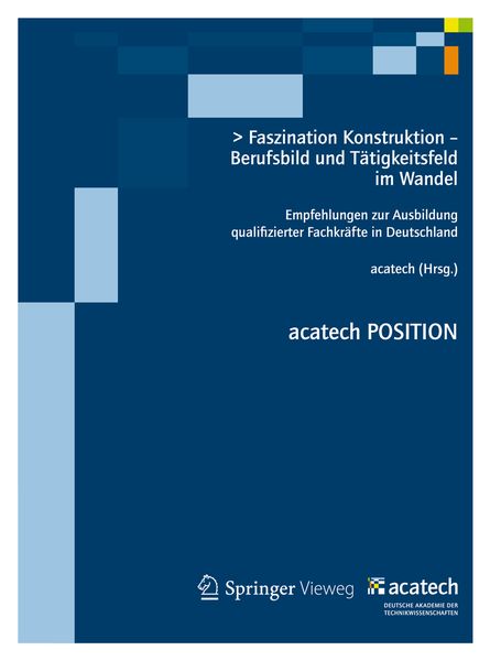 Produktbild: Faszination Konstruktion &ndash; Berufsbild und T&auml;tigkeitsfeld im Wandel