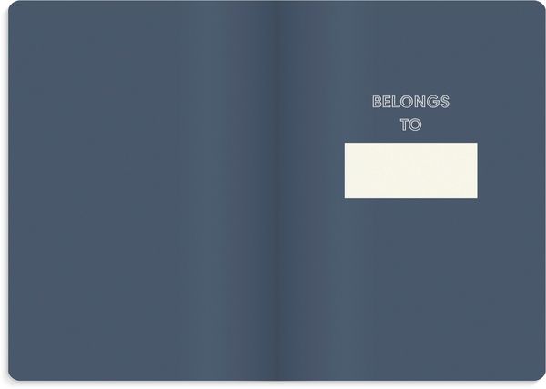 Produktbild: Burde Notizbuch Deluxe A5 blau