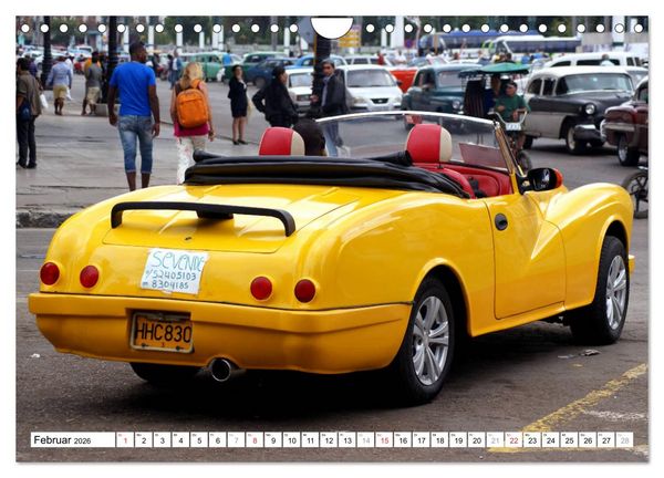 Produktbild: Englische Roadster - Oldtimer Schmuckst&uuml;cke der F&uuml;nfziger Jahre (Wandkalender 2026 DIN A4 quer), CALVENDO Monatskalender