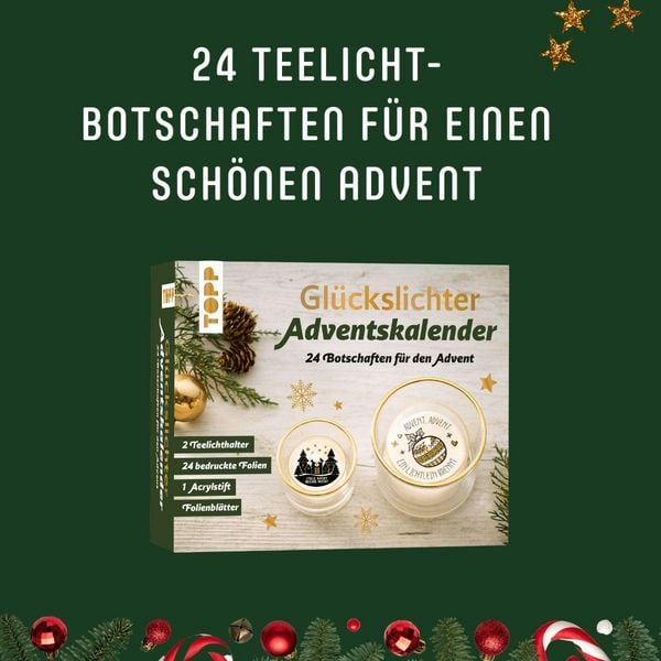 Produktbild: Adventskalender Gl&uuml;ckslichter