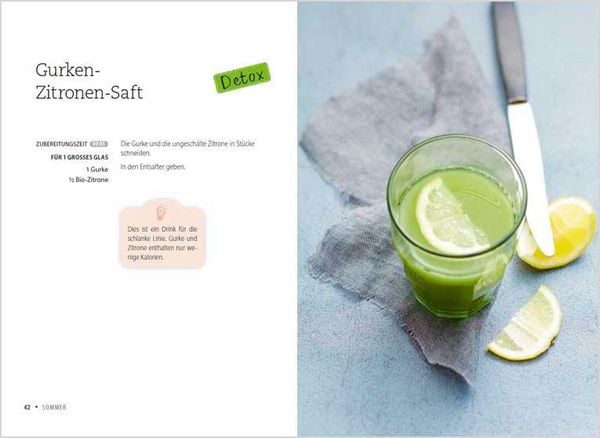 Produktbild: Frische Obst- und Gem&uuml;ses&auml;fte aus dem Entsafter