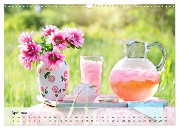 Produktbild: Landhaus-Romantik. Die Farben des Sommers (Wandkalender 2026 DIN A3 quer), CALVENDO Monatskalender