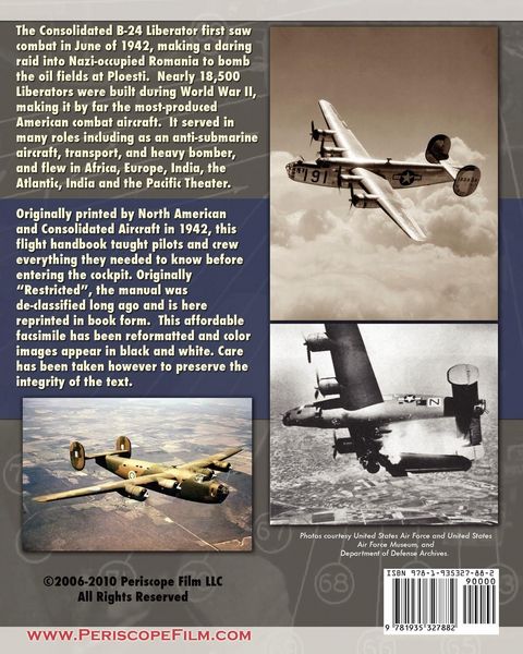 Produktbild: B-24 Liberator Pilot's Flight Operating Instructions