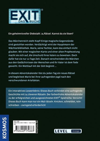 Produktbild: EXIT&reg; - Das Buch: Der Adventskalender