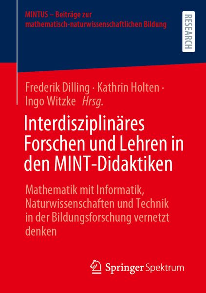Produktbild: Interdisziplin&auml;res Forschen und Lehren in den MINT-Didaktiken