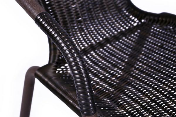 Produktbild: 3-tlg. Bistroset Balkon Stuhl Tisch Set Braun