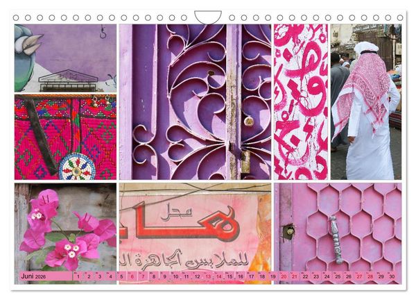Produktbild: Saudi Arabiens Farben (Wandkalender 2026 DIN A4 quer), CALVENDO Monatskalender
