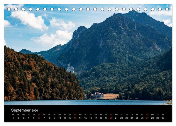 Produktbild: Allg&auml;uer Impressionen (Tischkalender 2026 DIN A5 quer), CALVENDO Monatskalender