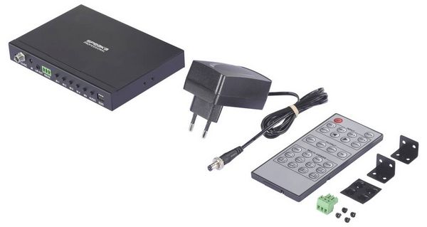 Produktbild: SpeaKa Professional SP-HDS-QMV200 4 Port HDMI Quad Multi-Viewer mit Picture in Picture-Funktion 3480 x 2160 Pixel