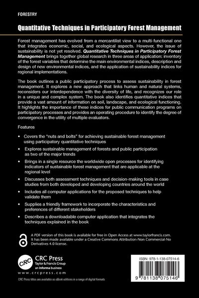 Produktbild: Quantitative Techniques in Participatory Forest Management