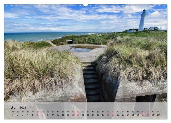 Produktbild: Bunker Zeitzeugen der Geschichte (Wandkalender 2026 DIN A2 quer), CALVENDO Monatskalender