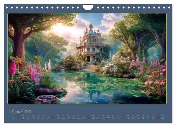 Produktbild: Landschaft romantisch gesehen (Wandkalender 2026 DIN A4 quer), CALVENDO Monatskalender