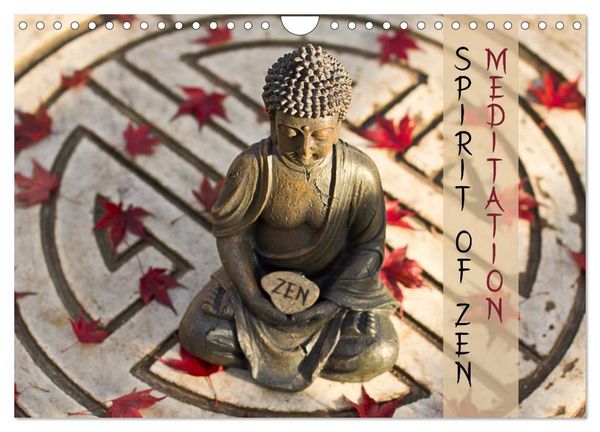 Produktbild: SPIRIT OF ZEN Meditation (Wandkalender 2026 DIN A4 quer), CALVENDO Monatskalender