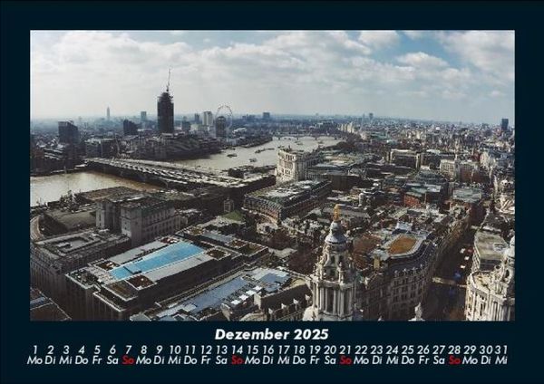 Produktbild: London - Impressionen 2025 Fotokalender DIN A5