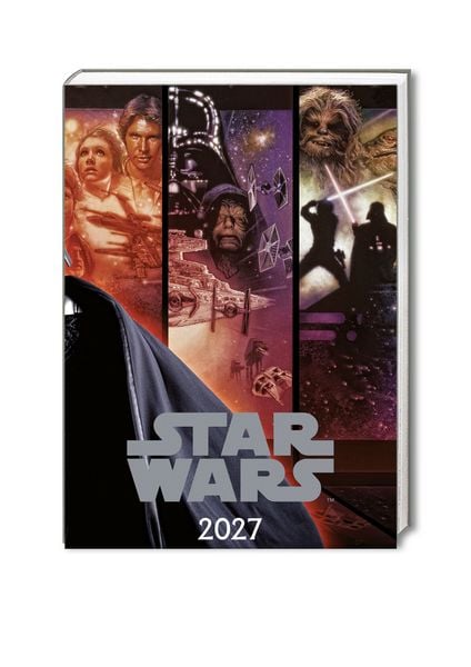 Produktbild: Star Wars &ndash; A5-Tischkalender 2027