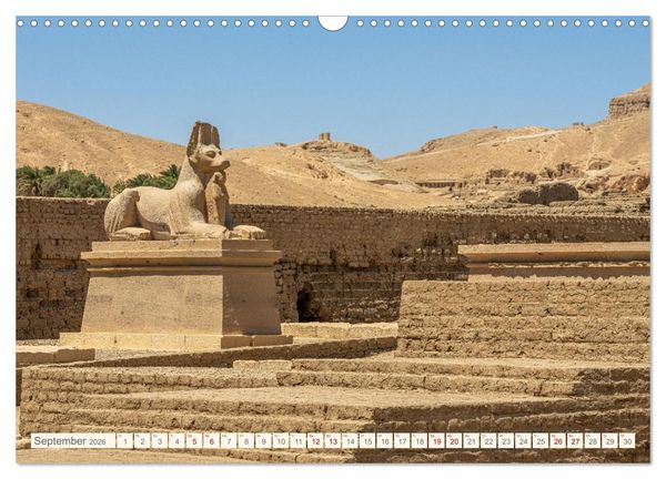 Produktbild: Pharaonisches &Auml;gypten (Wandkalender 2026 DIN A3 quer), CALVENDO Monatskalender