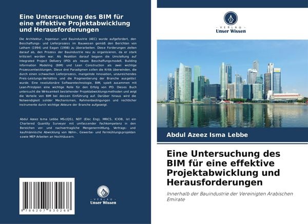 Produktbild: Eine Untersuchung des BIM f&uuml;r eine effektive Projektabwicklung und Herausforderungen