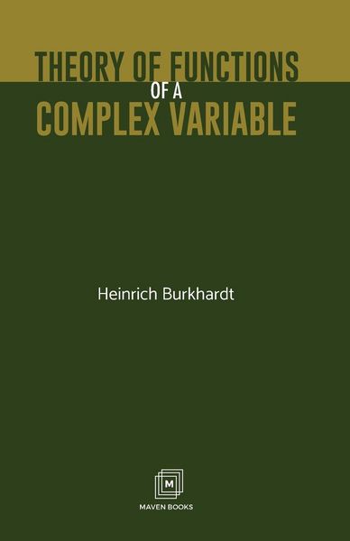 Produktbild: Theory of Functions of a Complex Variable