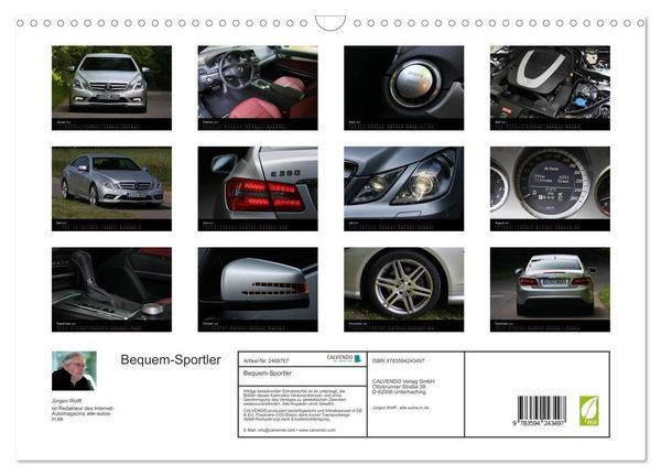 Produktbild: Bequem-Sportler (Wandkalender 2027 DIN A3 quer), CALVENDO Monatskalender