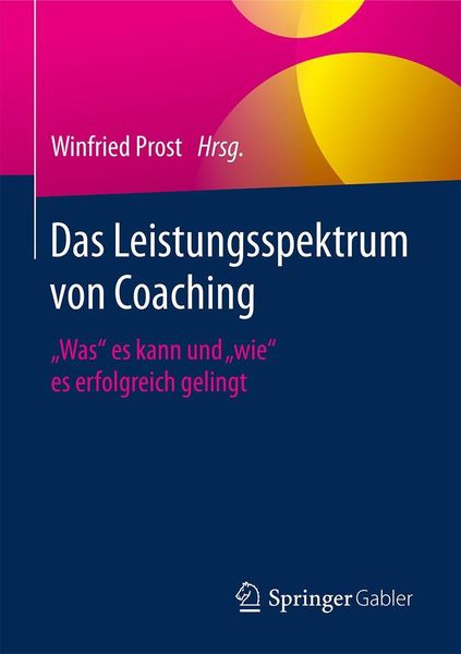 Produktbild: Das Leistungsspektrum von Coaching