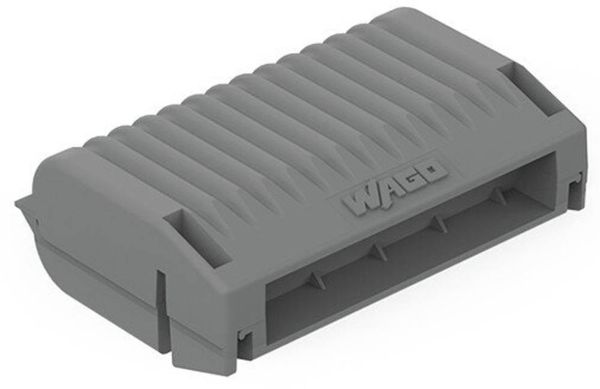 WAGO 207-1433 Gelbox für Verbindungsklemmen flexibel: - starr: - 1 St. Grau