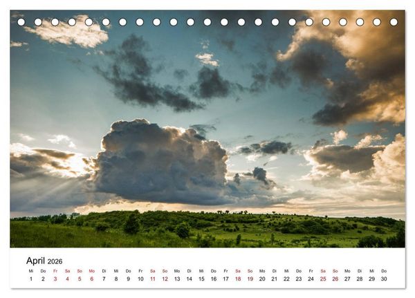 Produktbild: Tollense Landschaften (Tischkalender 2026 DIN A5 quer), CALVENDO Monatskalender