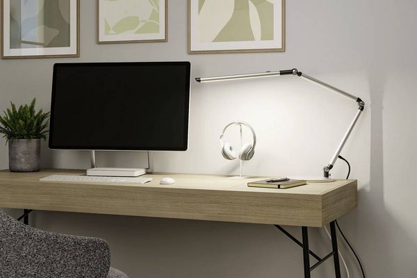 Produktbild: Paulmann Nova Coin 79562 LED-Tischlampe LED 9.5W Silber (matt)