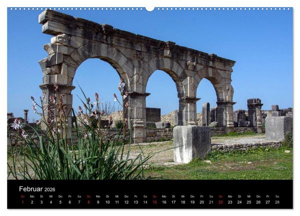 Produktbild: Marokko - Bilder einer Rundreise (hochwertiger Premium Wandkalender 2026 DIN A2 quer), Kunstdruck in Hochglanz