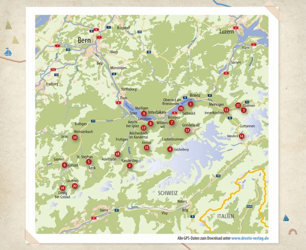 Produktbild: Berner Oberland. Wandern f&uuml;r die Seele