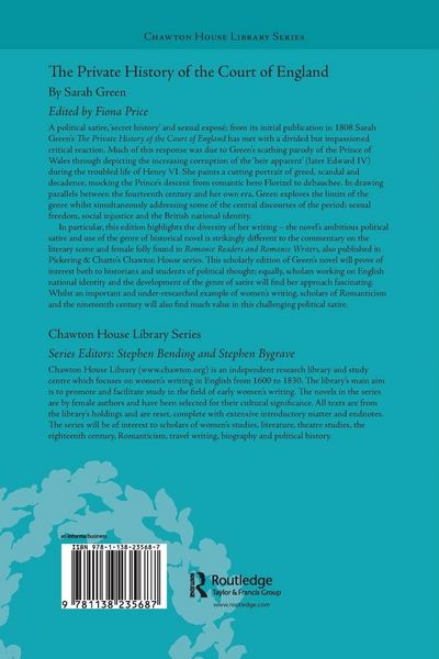 Produktbild: The Private History of the Court of England