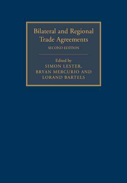 Produktbild: Bilateral and Regional Trade Agreements 2 Volume Set