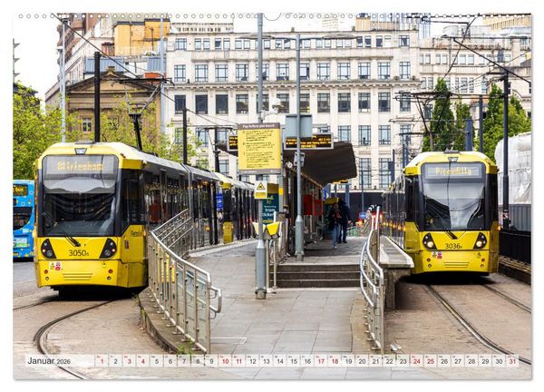 Produktbild: Faszination Manchester (Wandkalender 2026 DIN A2 quer), CALVENDO Monatskalender