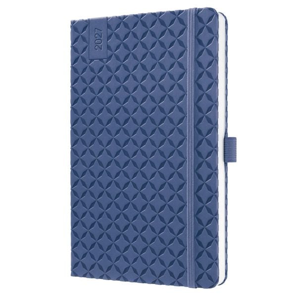 Produktbild: SIGEL 7J101 Wochenkalender Jolie 2027, ca. A5, Indigo Blue, Hardcover