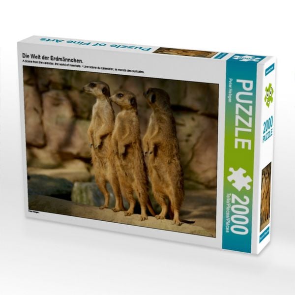 Produktbild: Die Welt der Erdm&auml;nnchen. (Puzzle)